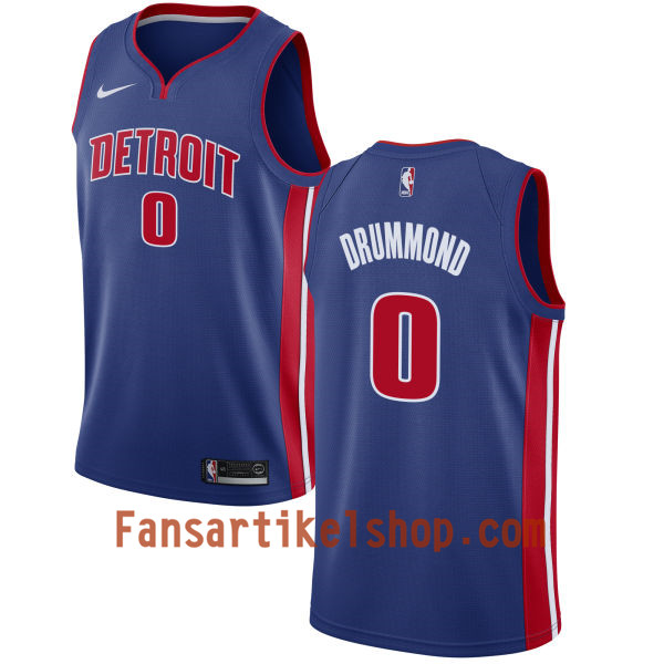 NBA Detroit Pistons Trikot Andre Drummond 0 Nike 2017-18 Blau Swingman - Herren NBA Detroit Pistons Trikot Andre Drummond 0 Nike 2017-18 Blau Swingman - Herren